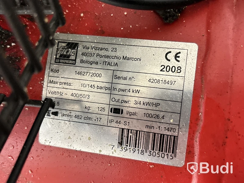 Luftkompressorer Attack 501 | 100 L