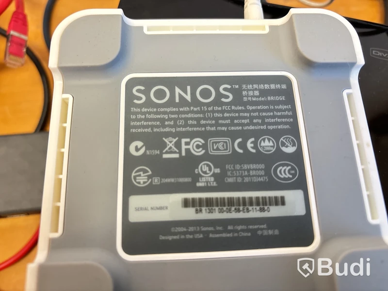 Sonos Bridge, dvd-spelare m.m.