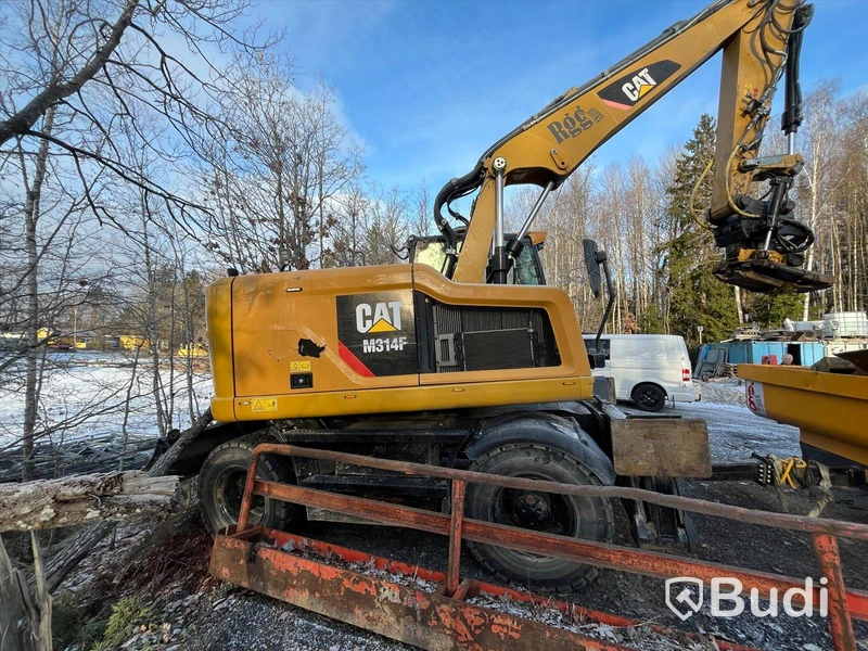 Hjulgrävare Caterpillar M314f | NMS DC 80 | Engcon - EXPORT