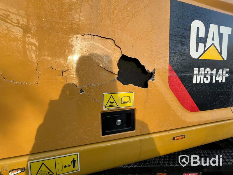 Hjulgrävare Caterpillar M314f | NMS DC 80 | Engcon - EXPORT