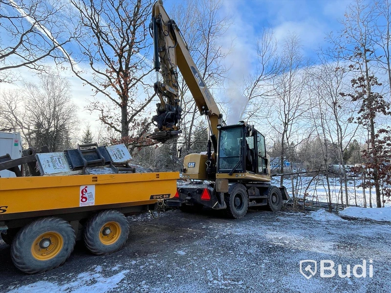 Hjulgrävare Caterpillar M314f | NMS DC 80 | Engcon - EXPORT