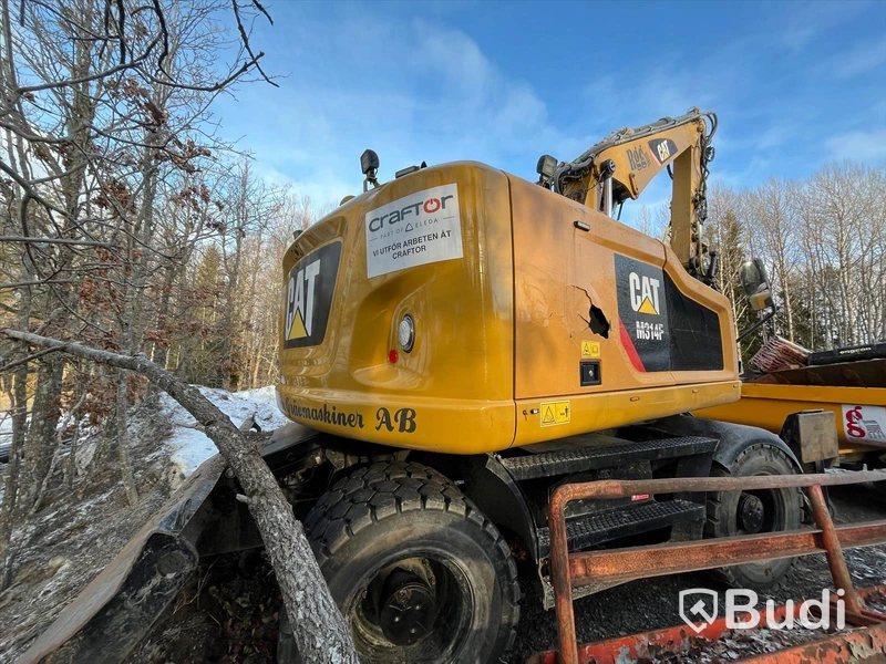 Hjulgrävare Caterpillar M314f | NMS DC 80 | Engcon - EXPORT
