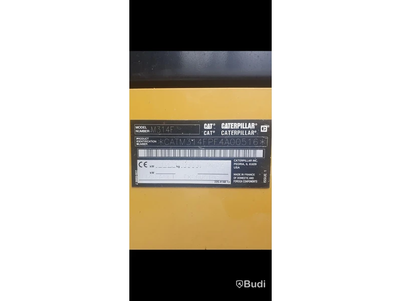 Hjulgrävare Caterpillar M314f | NMS DC 80 | Engcon - EXPORT
