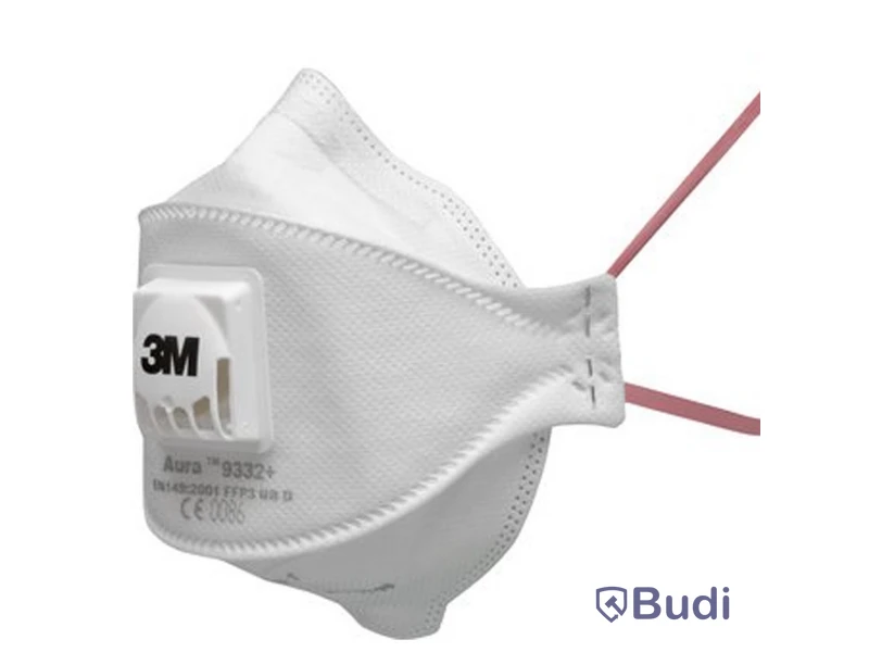 Filtrerande Halvmask 9332+ Aura Med ventil FFP3, Ord. pris inkl. moms: ca 16.500 kr