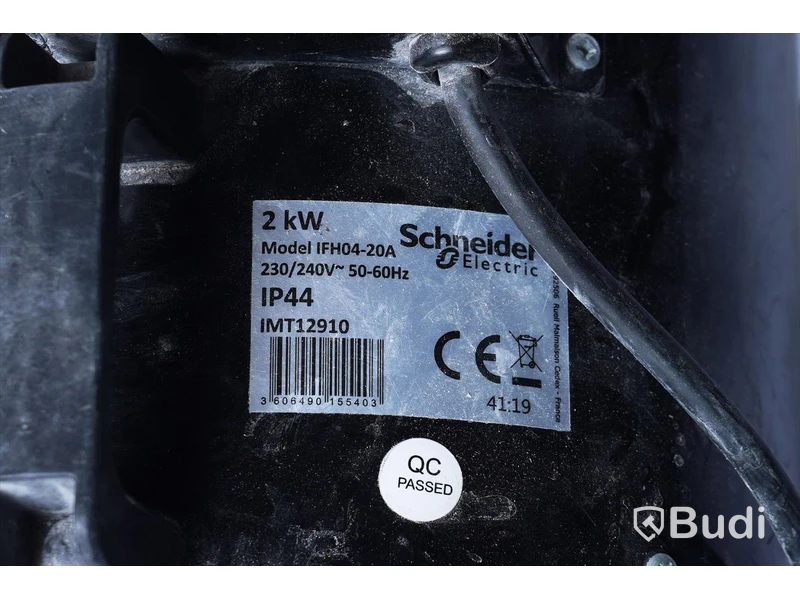 Värmefläkt Schneider 2kW IP44