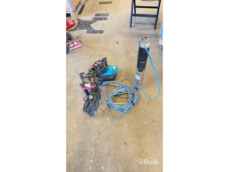 Vattenpumpar — olika modeller, funktionstestade