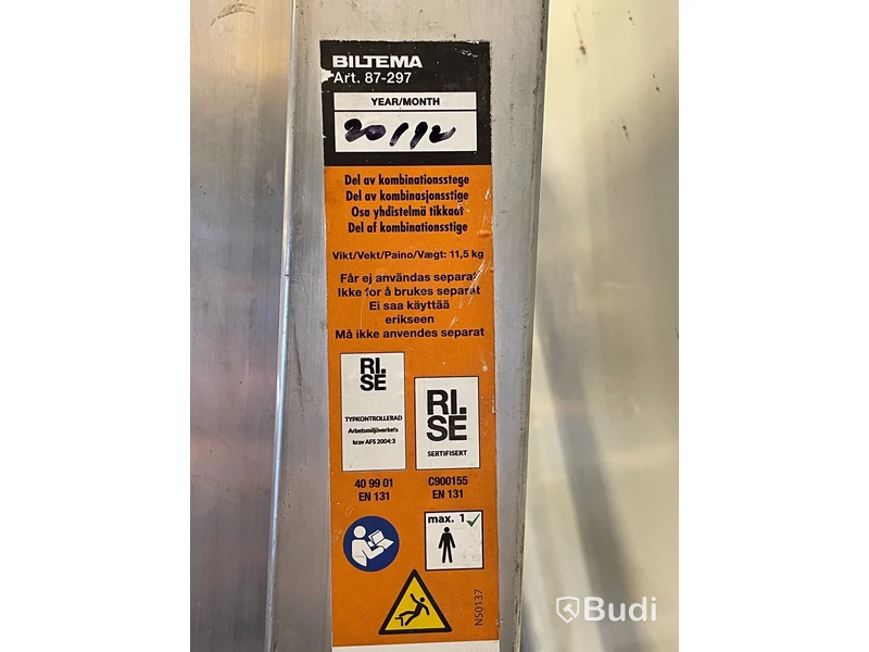Kombinationsstege — Biltema
