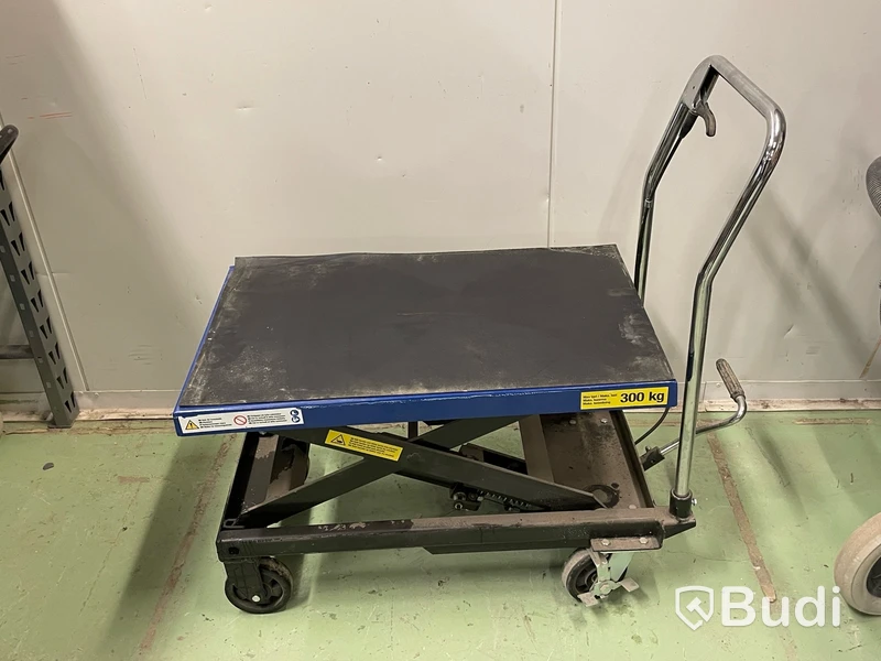 Höj- och sänkbar lastvagn 300kg