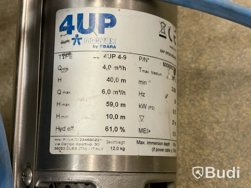Färskvattenpump — 4UP