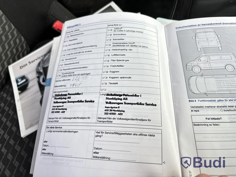 Volkswagen Crafter 35 volymskåp med bakgavellyft 2.0 TDI (163hk) -2014 EXPORT