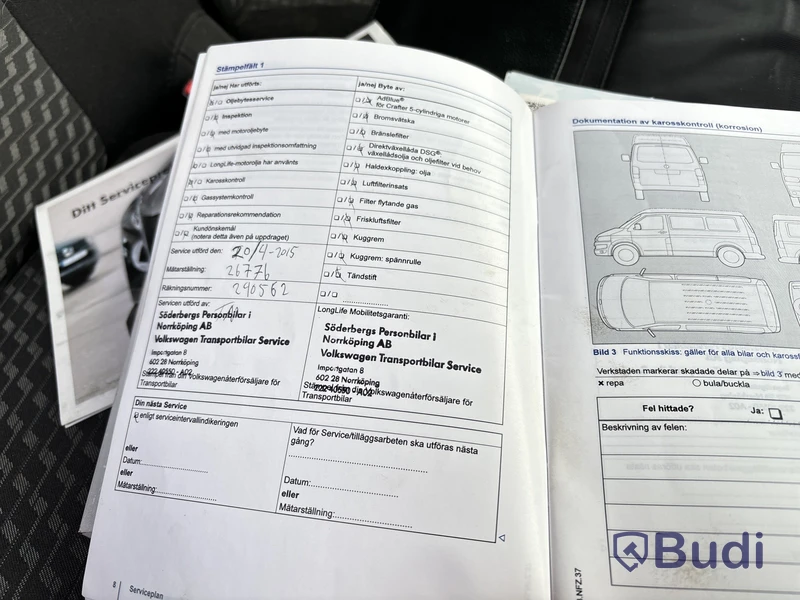 Volkswagen Crafter 35 volymskåp med bakgavellyft 2.0 TDI (163hk) -2014 EXPORT