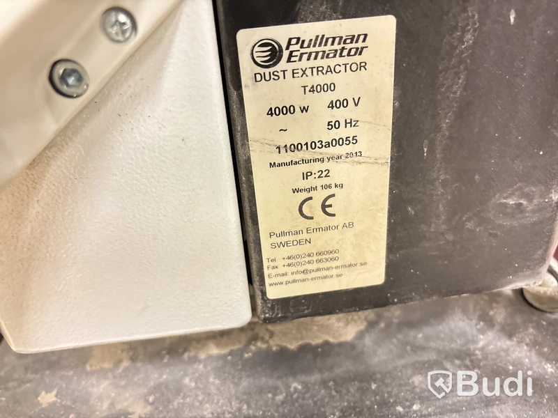 Stoftavskiljare Pullman Ermator T4000