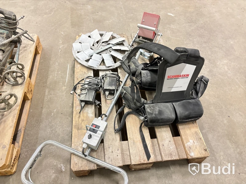 Glättningsmaskin batteridriven