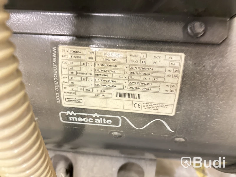 Elverk med dieselmotor PWR 40kVa