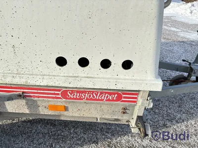 Släpvagn med kåpa. Sävsjösläpet 1000 -2005