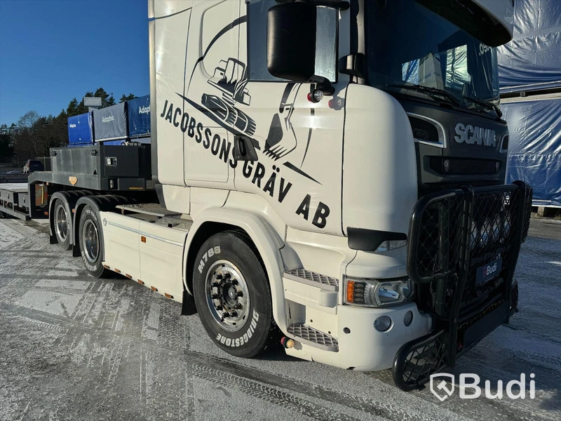 Dragbil Scania R580 6x2 -2016 | Automat | 580hk | Trailer Broshuis 31n5-2010