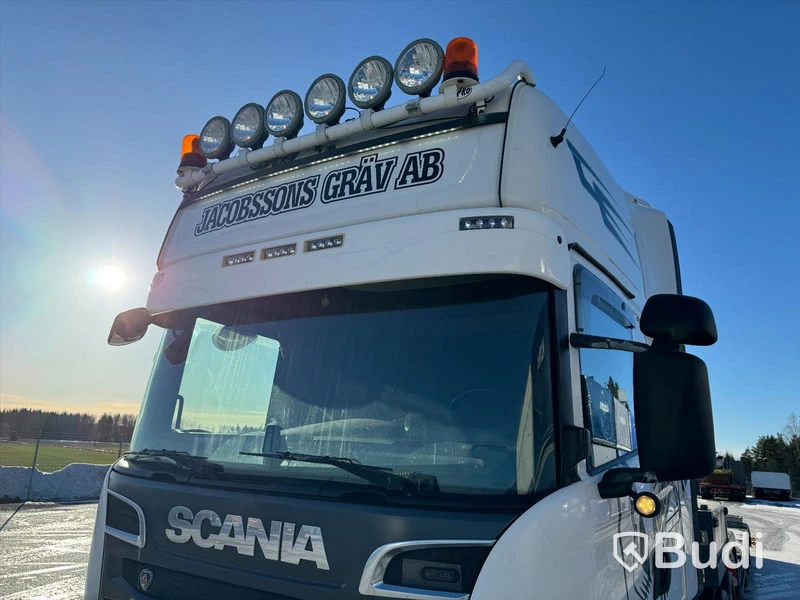Dragbil Scania R580 6x2 -2016 | Automat | 580hk | Trailer Broshuis 31n5-2010