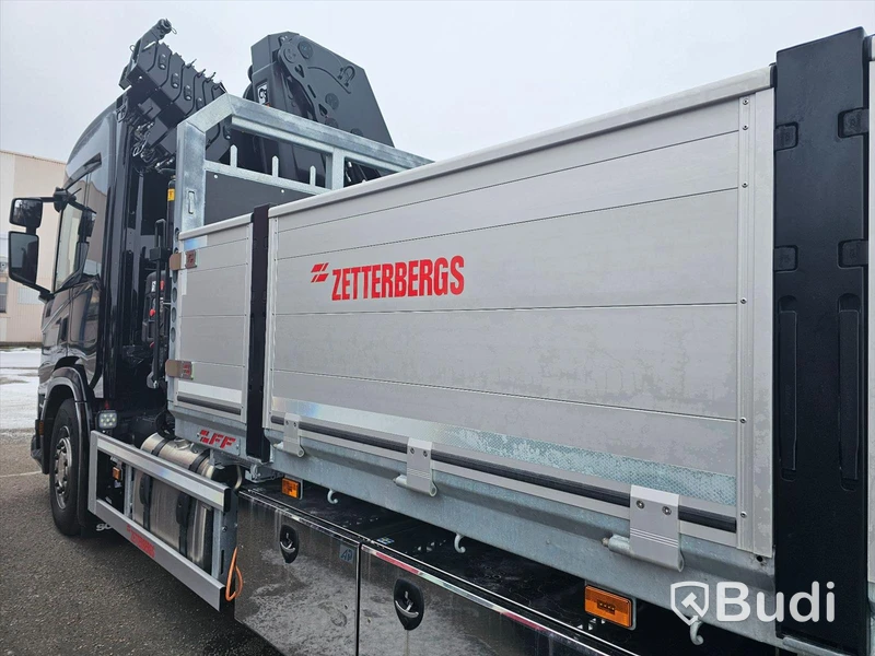 Ny Kranbil Scania P320 6X2-4NB | Automat | Zetterberg | Hiab 23T med 6-utskjut