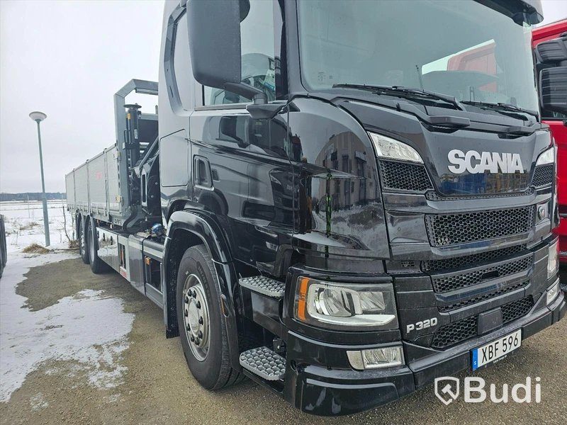Ny Kranbil Scania P320 6X2-4NB | Automat | Zetterberg | Hiab 23T med 6-utskjut