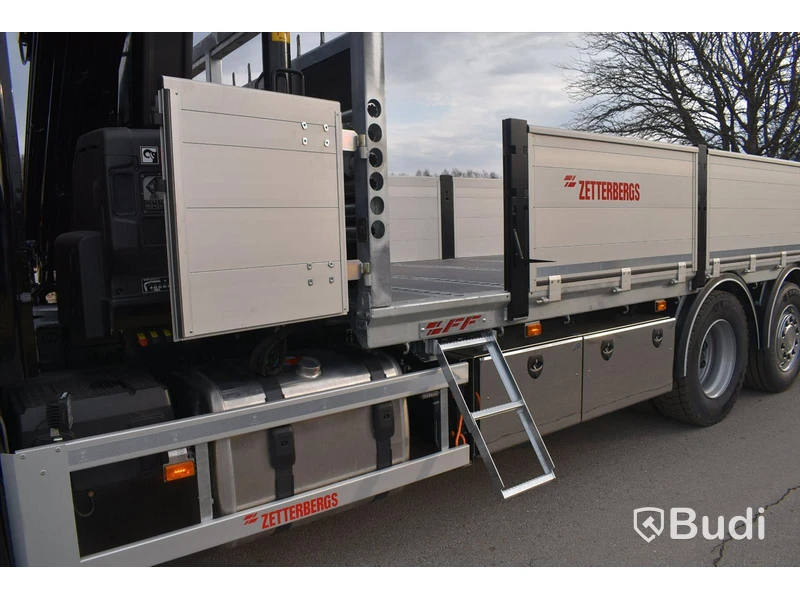 Ny Kranbil Scania P320 6X2-4NB | Automat | Zetterberg | Hiab 23T med 6-utskjut