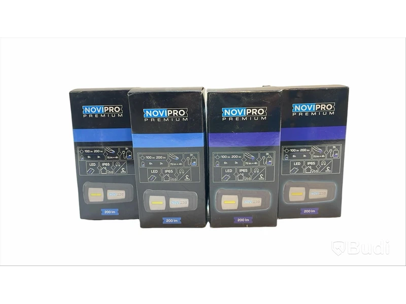 4 st. Handlampa, Novipro, Mini Ldb, Totalt ord. pris inkl. moms: ca 2400 kr