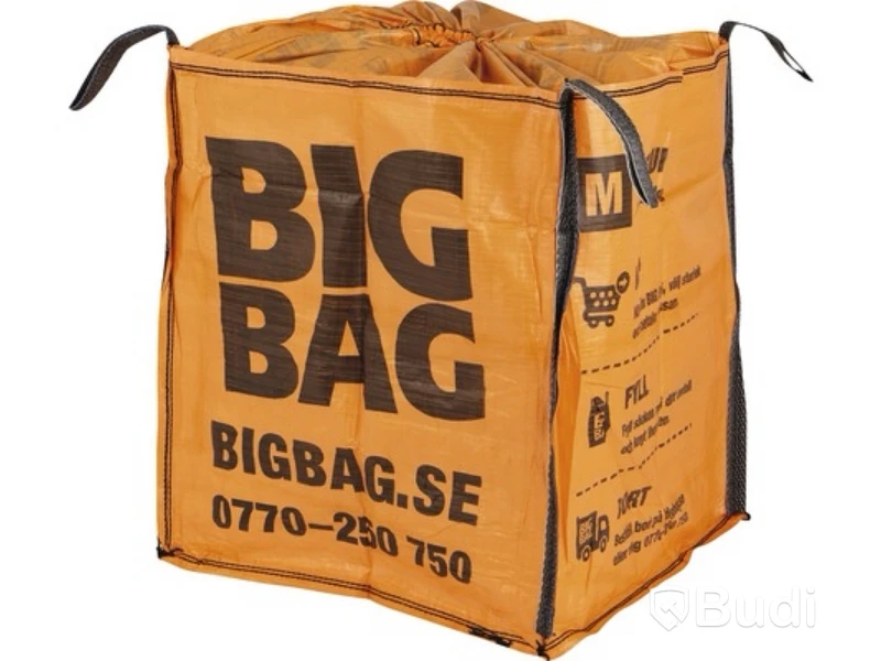 5 st. BIGBAG i olika storlekar. Totalt ord. pris inkl. moms: ca 650 kr