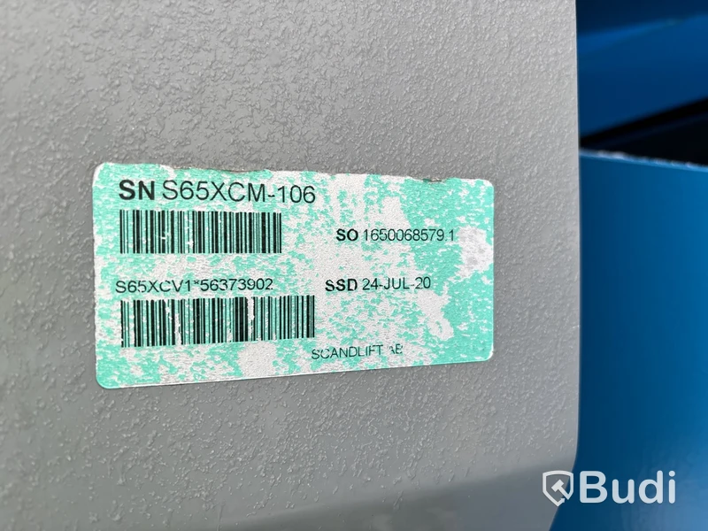 Bomlift Genie S-65 XC | 496h | 2018