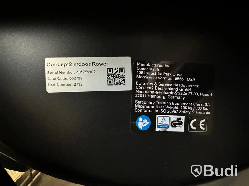 Concept2 RowErg Standard