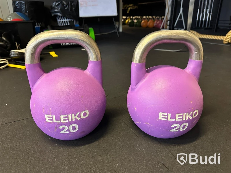 2 st Competition Kettlebell 20 kg - Eleiko