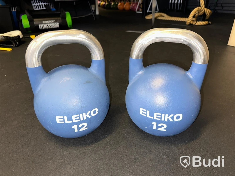 2 st Competition Kettlebell 12 kg - Eleiko