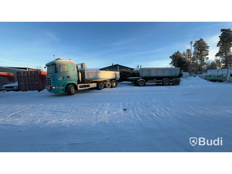 Lastbil SCANIA R520 8X4 SLP kassettekipage - EXPORT