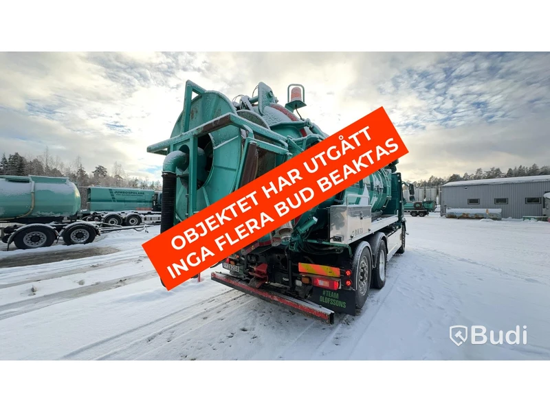 Slamsug Volvo FMX 6x2 -2013 | 12.8 I-Shift | 510 hk | Rolba