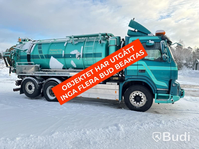 Slamsug Volvo FMX 6x2 -2013 | 12.8 I-Shift | 510 hk | Rolba