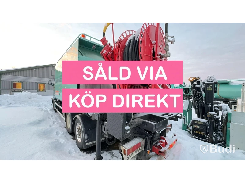 Lastbil Jumbospolare VOLVO FH12 6X2 -2002  repobjekt- SÅLD