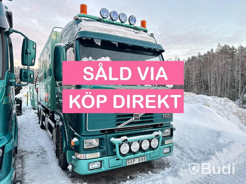 Lastbil Jumbospolare VOLVO FH12 6X2 -2002  repobjekt- SÅLD