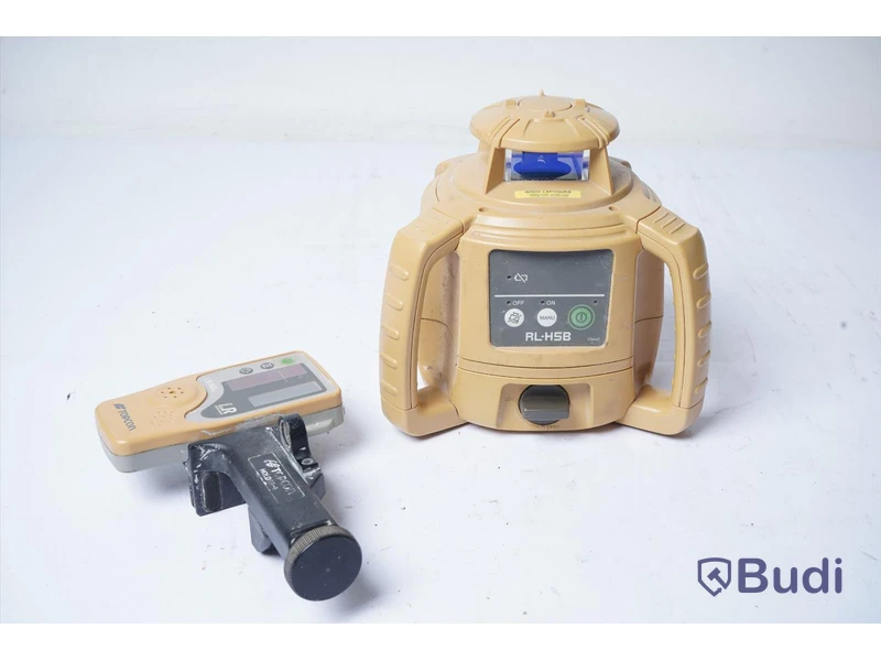 Rotationslaser - Topcon RL-H5B, Funktionstestad