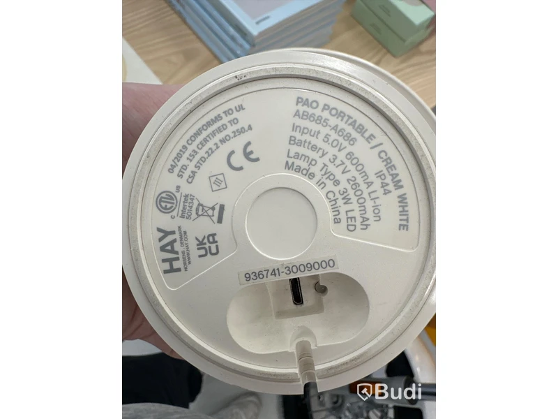 Bordslampa, Hay, Pao portable,