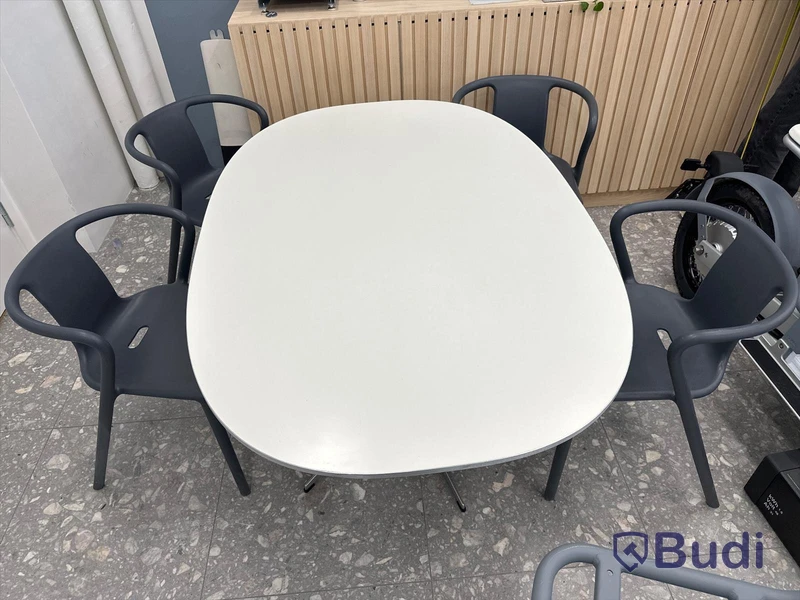 Bord, Fritz Hansen och 4 st stolar, Hay air-armchair