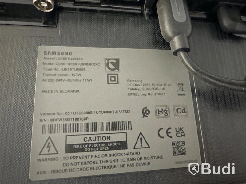 Tv, Samsung 55 tum