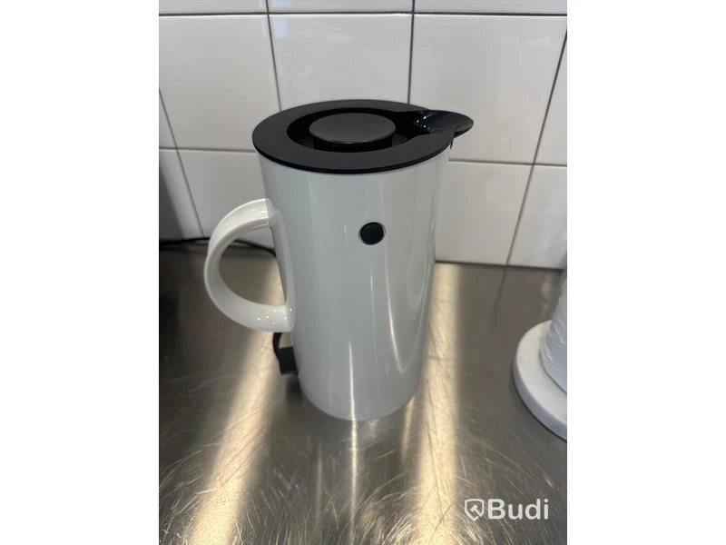 Vattenkokare, stelton, vit