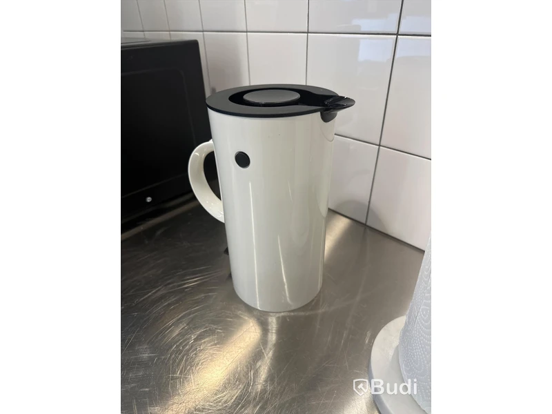 Vattenkokare, stelton, vit