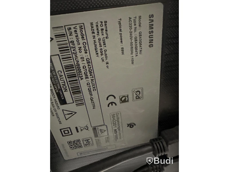 Tv, Samsung, 43tum
