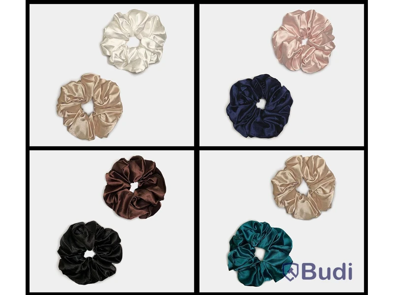 Schrunchies Design (fina hårsnoddar)