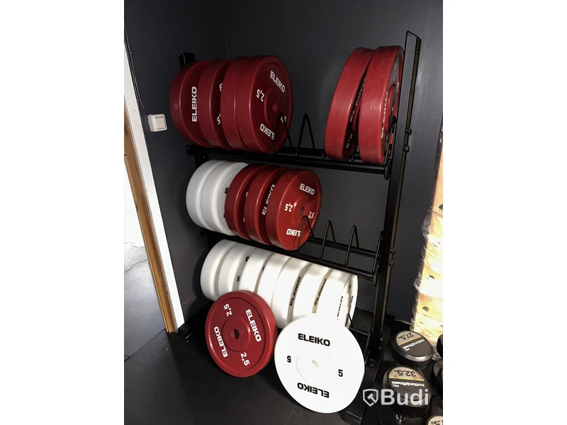 20 st. Technique Plates inkl. Stativ - Eleiko