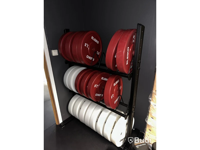 20 st. Technique Plates inkl. Stativ - Eleiko