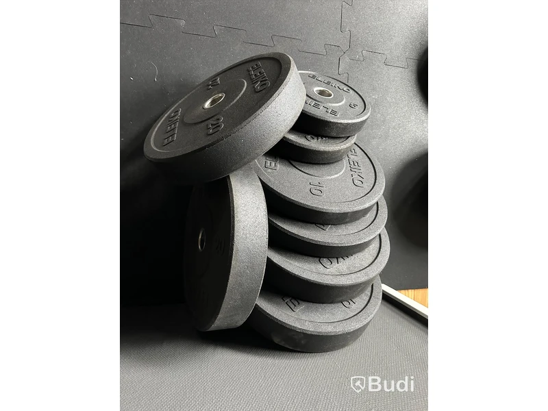 Set med 8 st. viktskivor BUMPER - Eleiko XF BUMPER