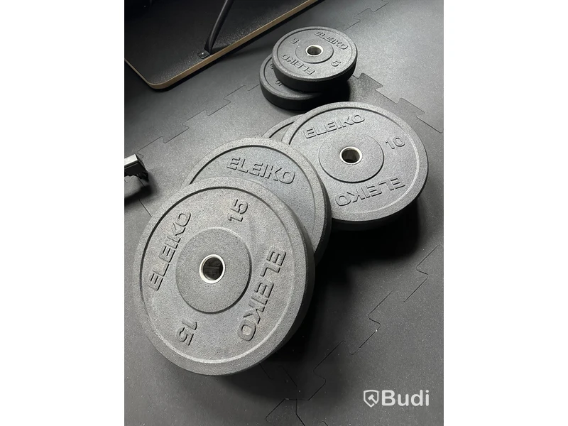 Set med 6 st. viktskivor BUMPER - Eleiko XF BUMPER