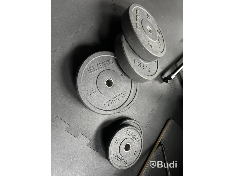 Set med 6 st. viktskivor BUMPER - Eleiko XF BUMPER