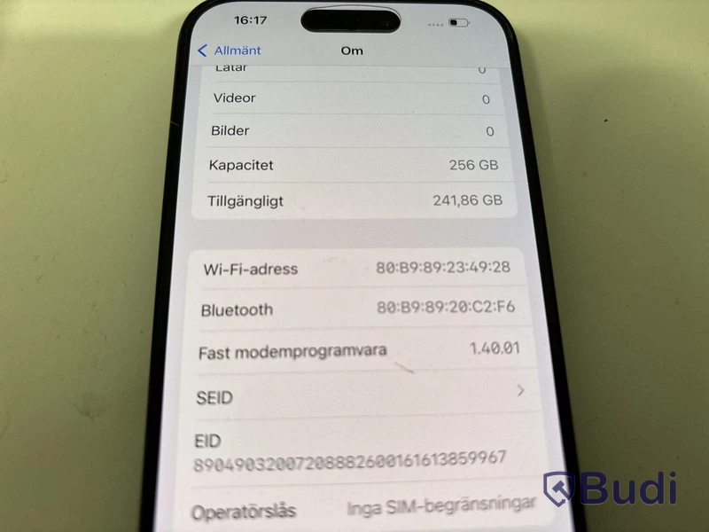 iPhone 15 Pro 256GB
