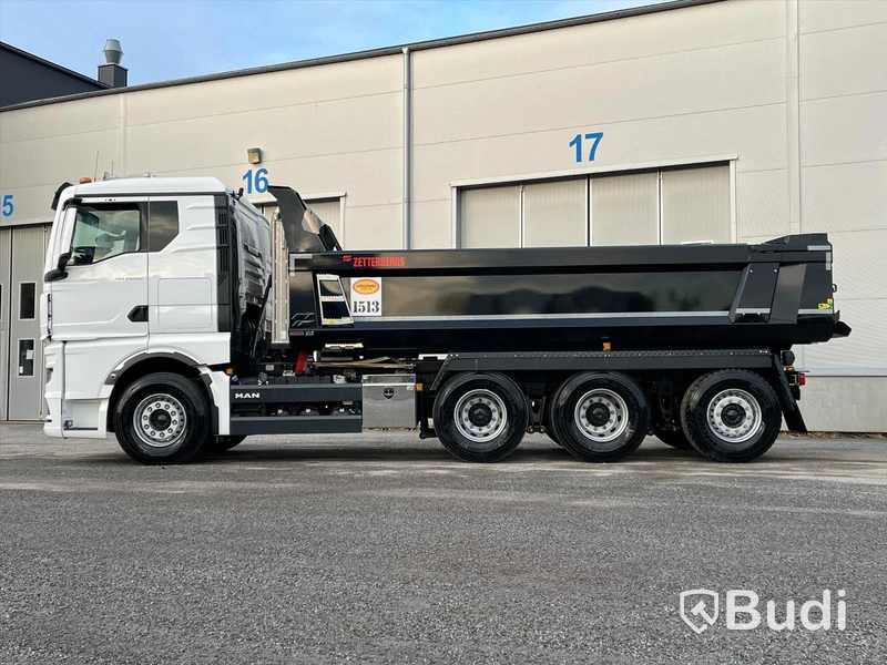 Tippbil schakt MAN TGX 35.510 8X4-4 BL CH -2023 | Zetterbergs